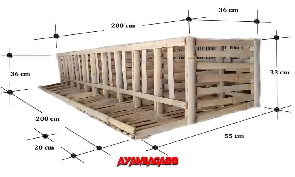 Menentukan Ukuran Kandang Ayam